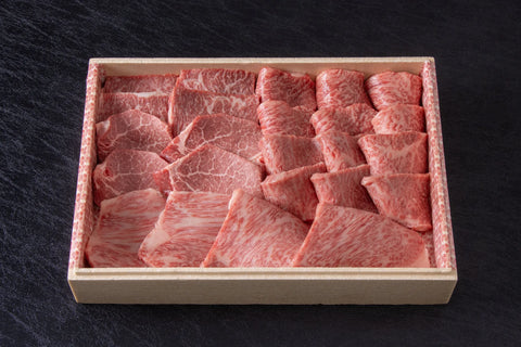 【厚切りで味わう】白金矢澤精肉店 厳選5種 黒毛和牛焼肉盛り合わせ