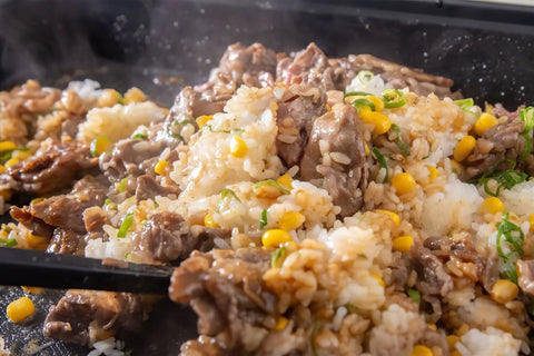 【焼肉のたれ付き】白金矢澤精肉店 黒毛和牛 ペッパーライスセット