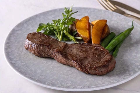 白金矢澤精肉店厳選 黒毛和牛 サーロイン & ランプ ステーキセット