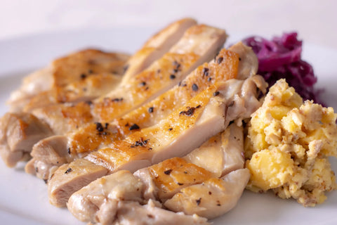 白金矢澤精肉店　チキンステーキと特製お惣菜セット