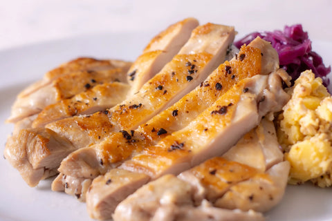 白金矢澤精肉店　チキンステーキと特製お惣菜セット