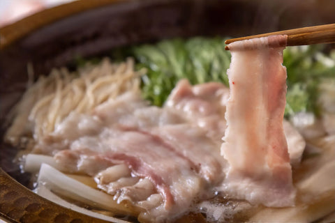 白金矢澤精肉店厳選　阿波美豚 しゃぶしゃぶ ３種盛合せ（バラ・肩ロース・ロース）