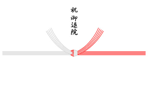 祝 御退院(5本結び切り)