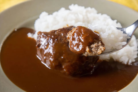 ミート矢澤 黒毛和牛ハンバーグカレー