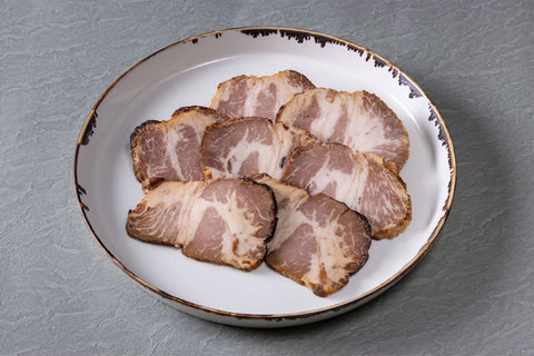 白金矢澤精肉店　ふたつのごちそうセット（ローストビーフ・紐巻き焼豚）