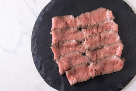 白金矢澤精肉店　ふたつのごちそうセット（ローストビーフ・紐巻き焼豚）