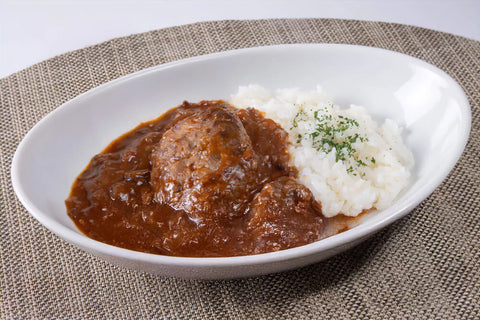 【数量限定】白金矢澤精肉店　ハンバーグハヤシ(1食分)