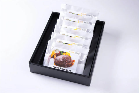 【 目録 】黒毛和牛100% フレッシュハンバーグ　6食セット