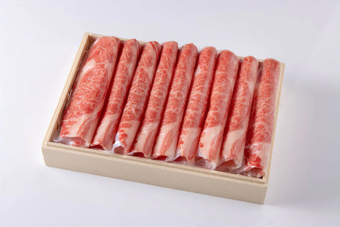 【 目録 】白金矢澤精肉店　黒毛和牛 肩ロース すき焼きセット（割り下つき）