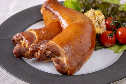 白金矢澤精肉店　信玄どりのクリスマススモークチキン【冷凍】