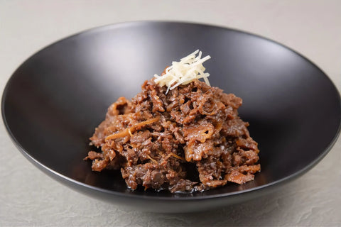 白金矢澤精肉店　黒毛和牛 牛すじ煮込み・しぐれ煮ギフト