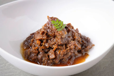 白金矢澤精肉店　黒毛和牛 牛すじ煮込み・しぐれ煮ギフト